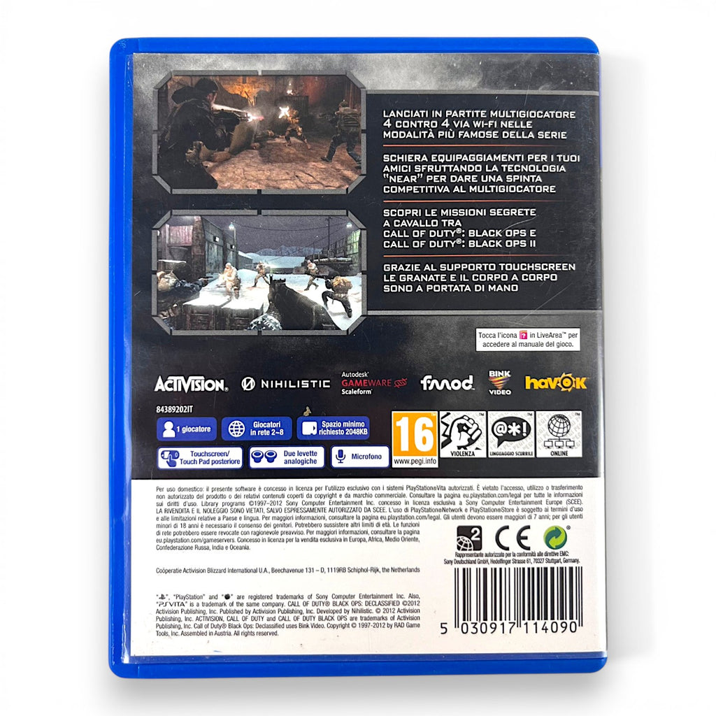 Call of Duty Black Ops: Declassified (IT)