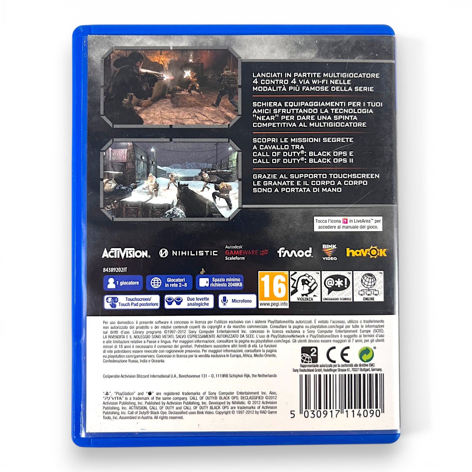 Call of Duty Black Ops: Declassified (IT)