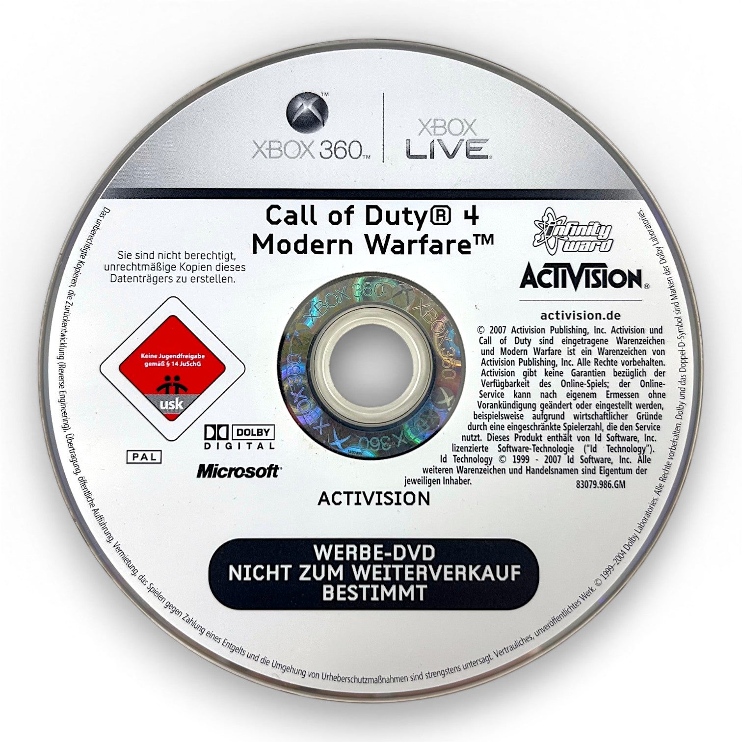 Call of Duty 4: Modern Warfare (DE) — Promo