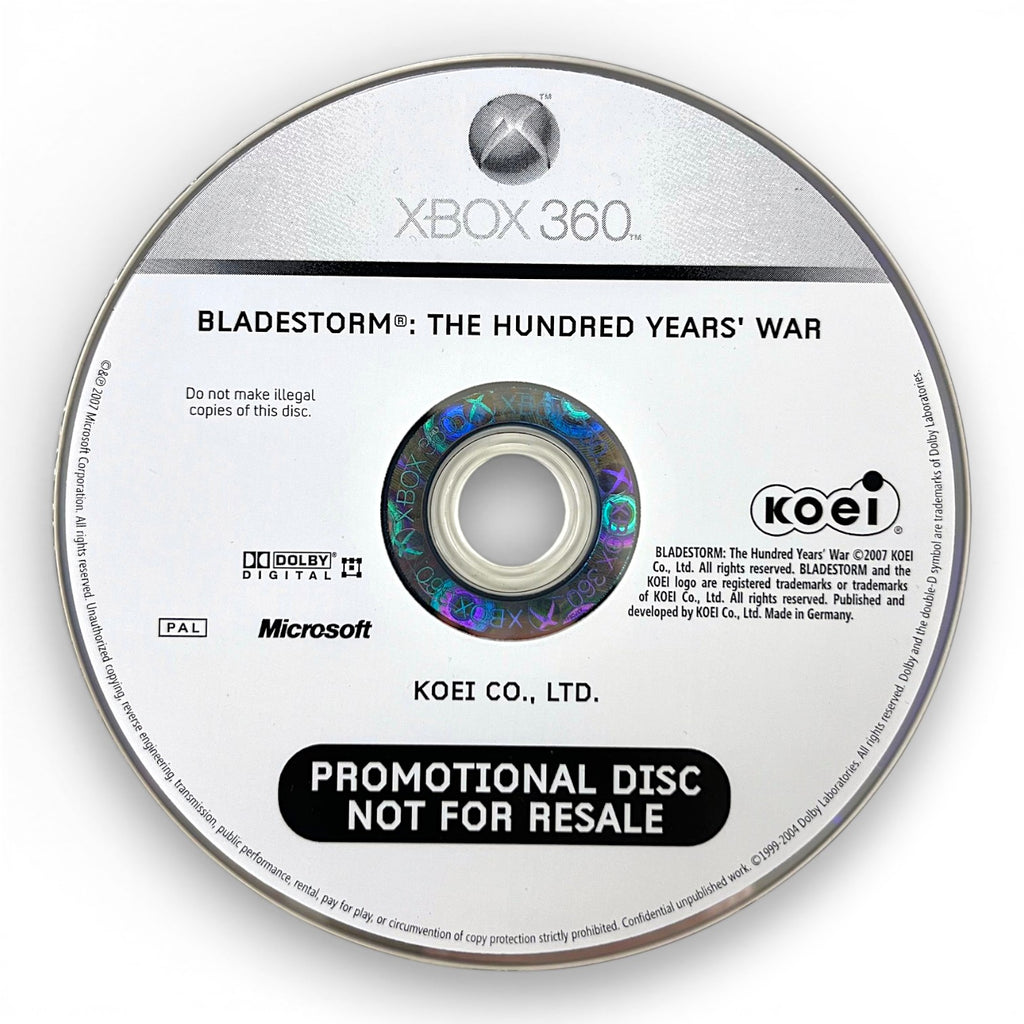 Bladestorm: The Hundred Years War (GB) — Promo