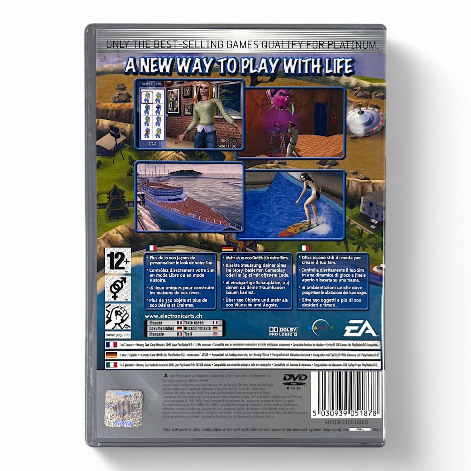 Die Sims 2 (AT) — Platinum