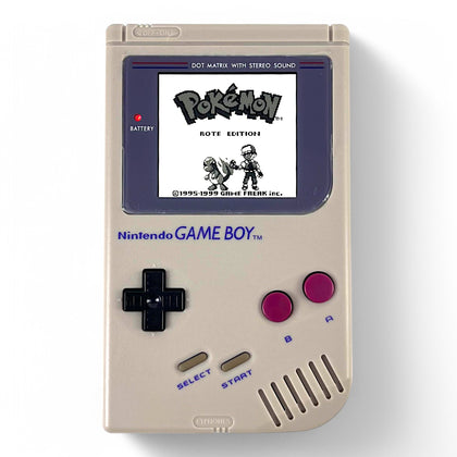 Konsole Classic DMG-01 grau IPS Q5 LCD Display Mod