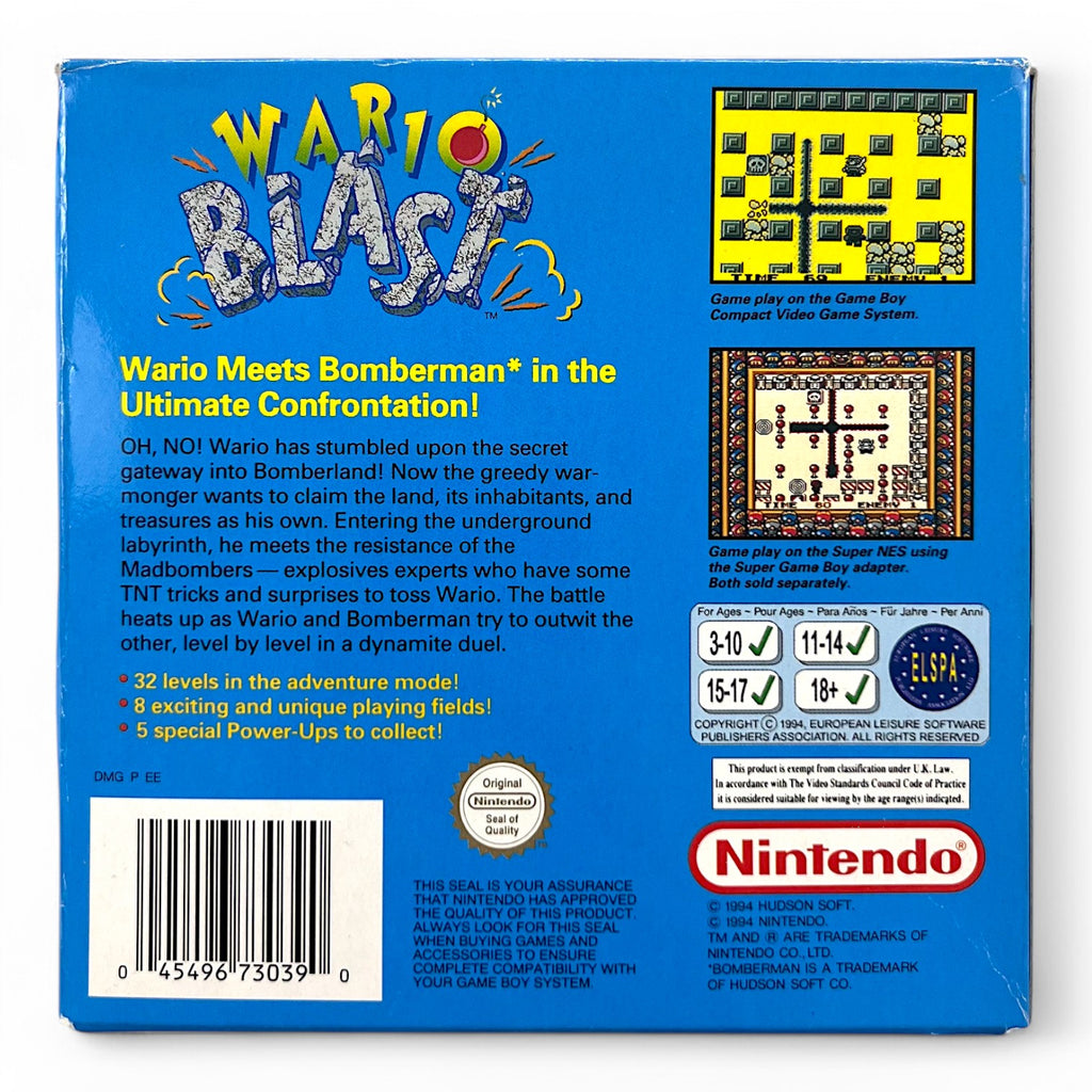 Wario Blast feat. Bomberman NV 4 (GB)