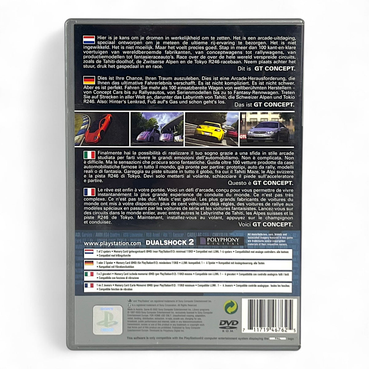 Gran Turismo Concept - 2002 Tokyo-Geneva (AT) — Platinum