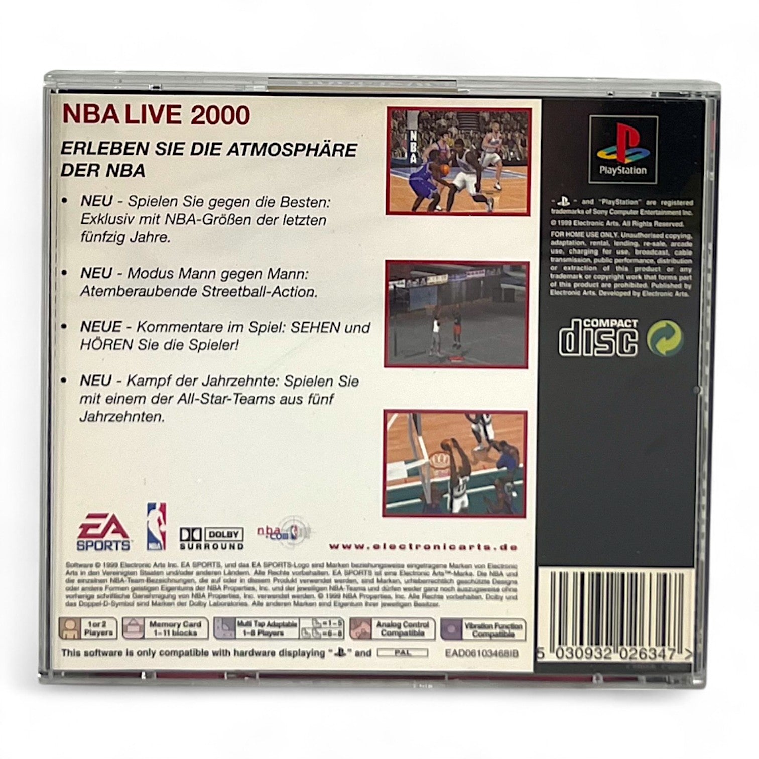 NBA Live 2000 (DE) — Classics