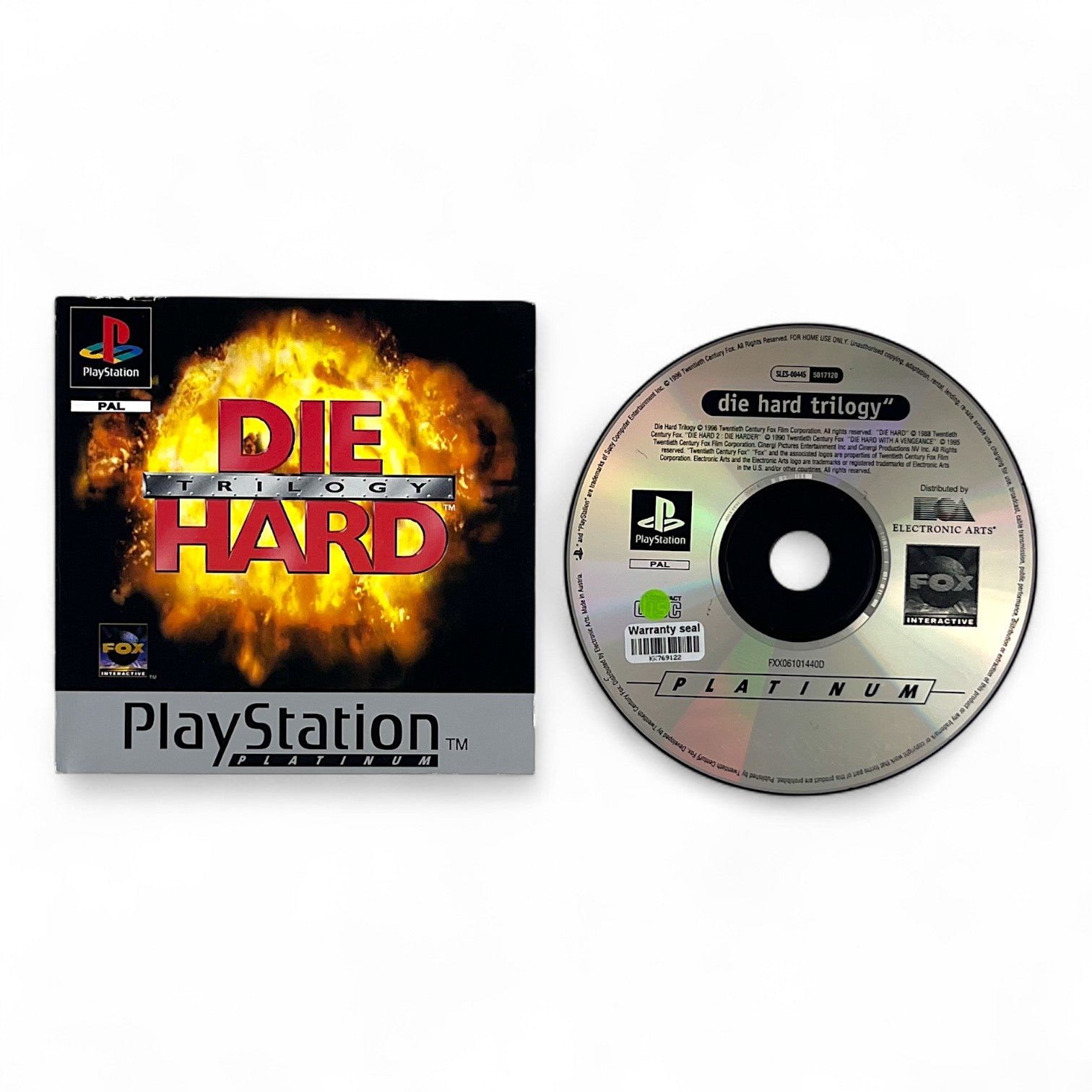 Die Hard Trilogy (DE) — Platinum