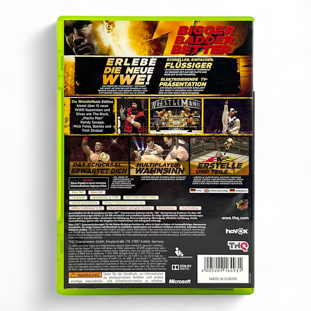 WWE 12 Wrestlemania Edition (DE) — Wrestlemania Edition