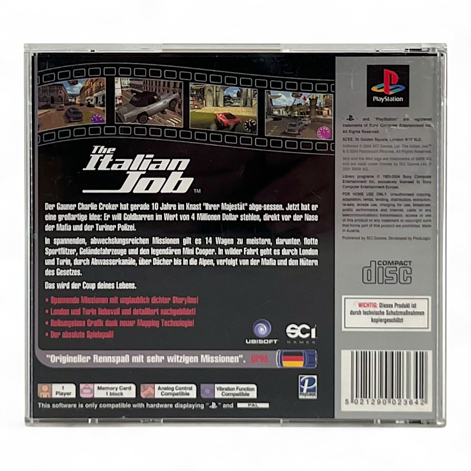 The Italian Job (DE) — Platinum