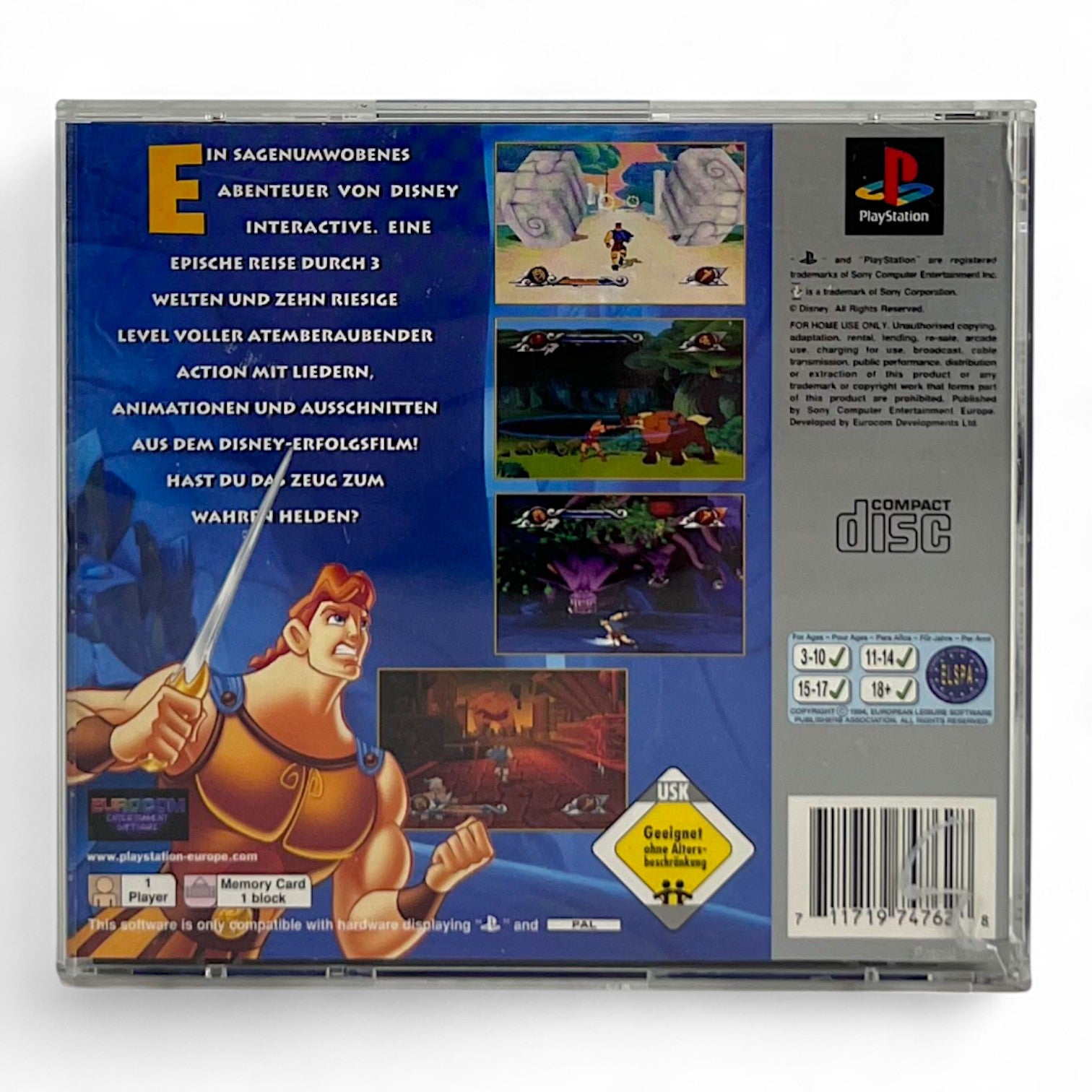 Disney's Hercules (DE) — Platinum
