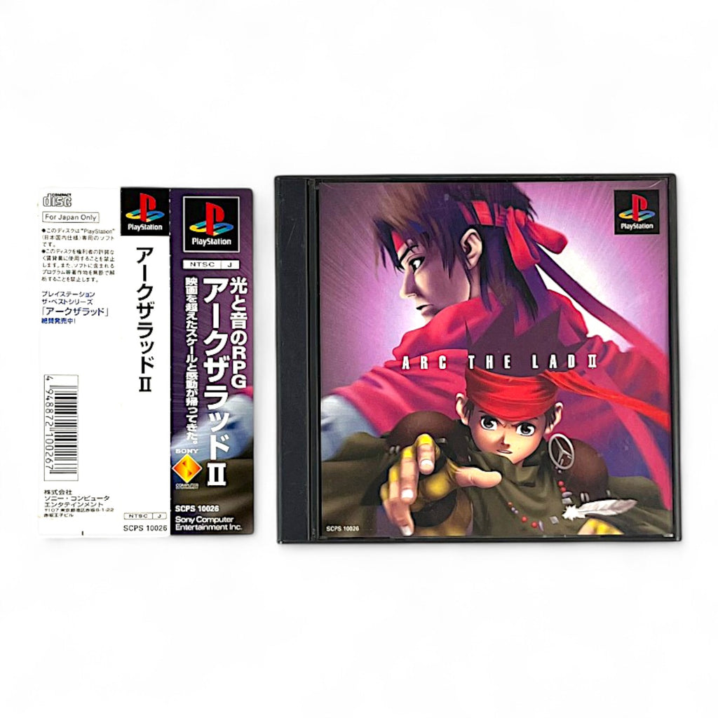 Arc The Lad II + Spinecard (JP)