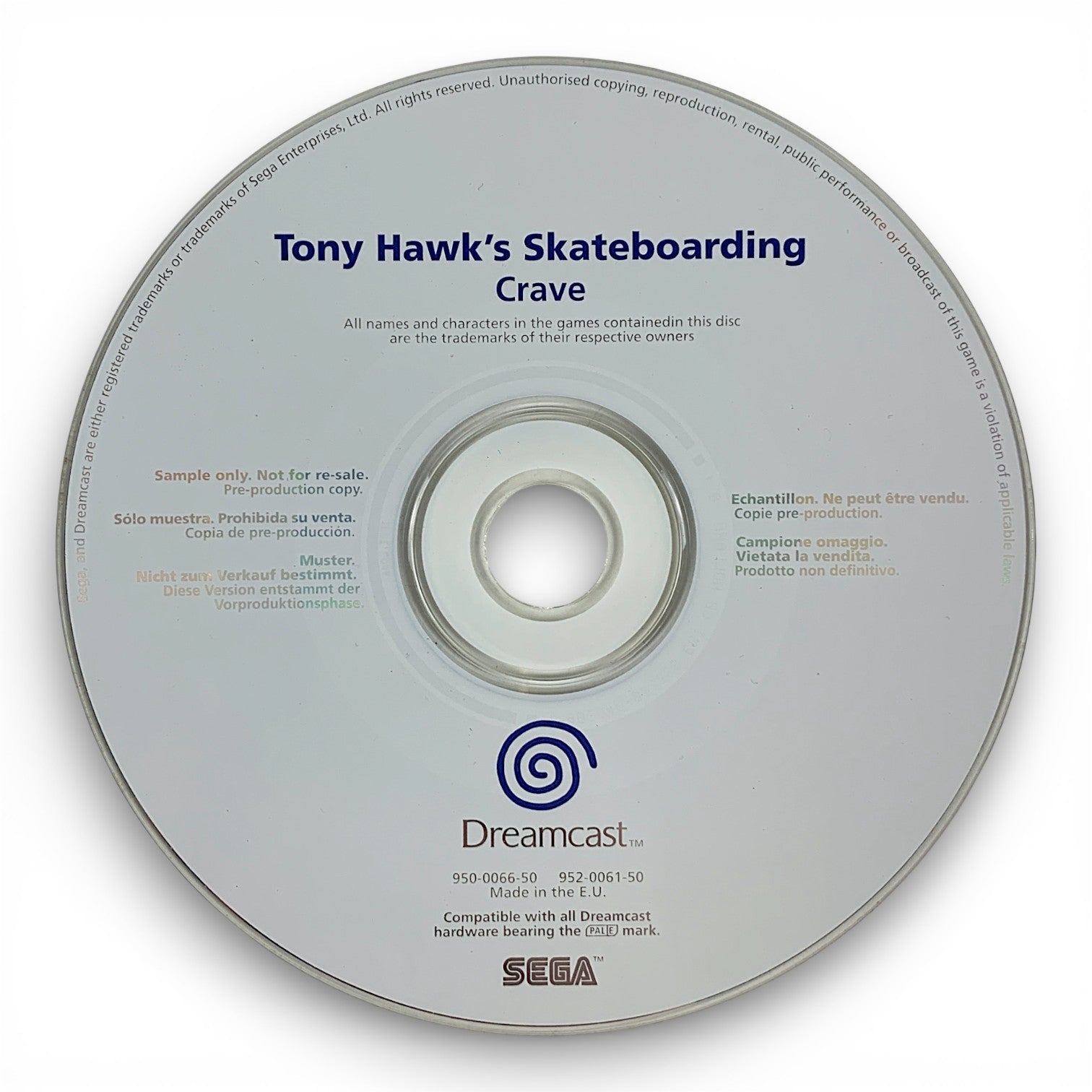 Tony Hawk's Skateboarding [Whitelabel]