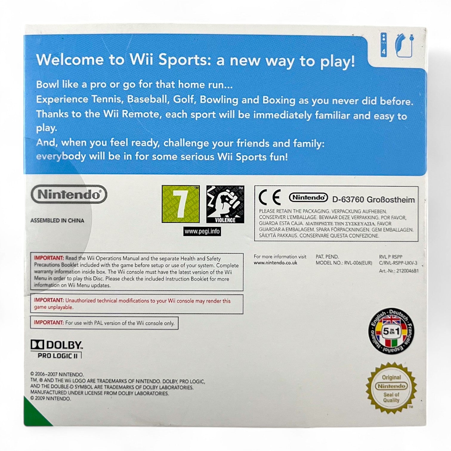 Wii Sports (GB)