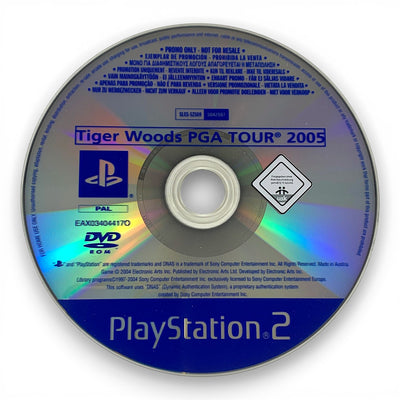 Tiger Woods PGA Tour 2005 — Promo