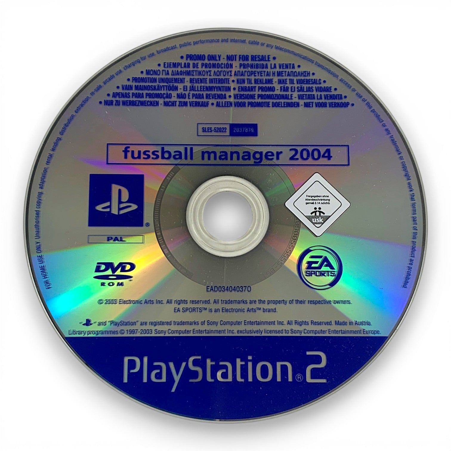 Fussball Manager 2004 — Promo