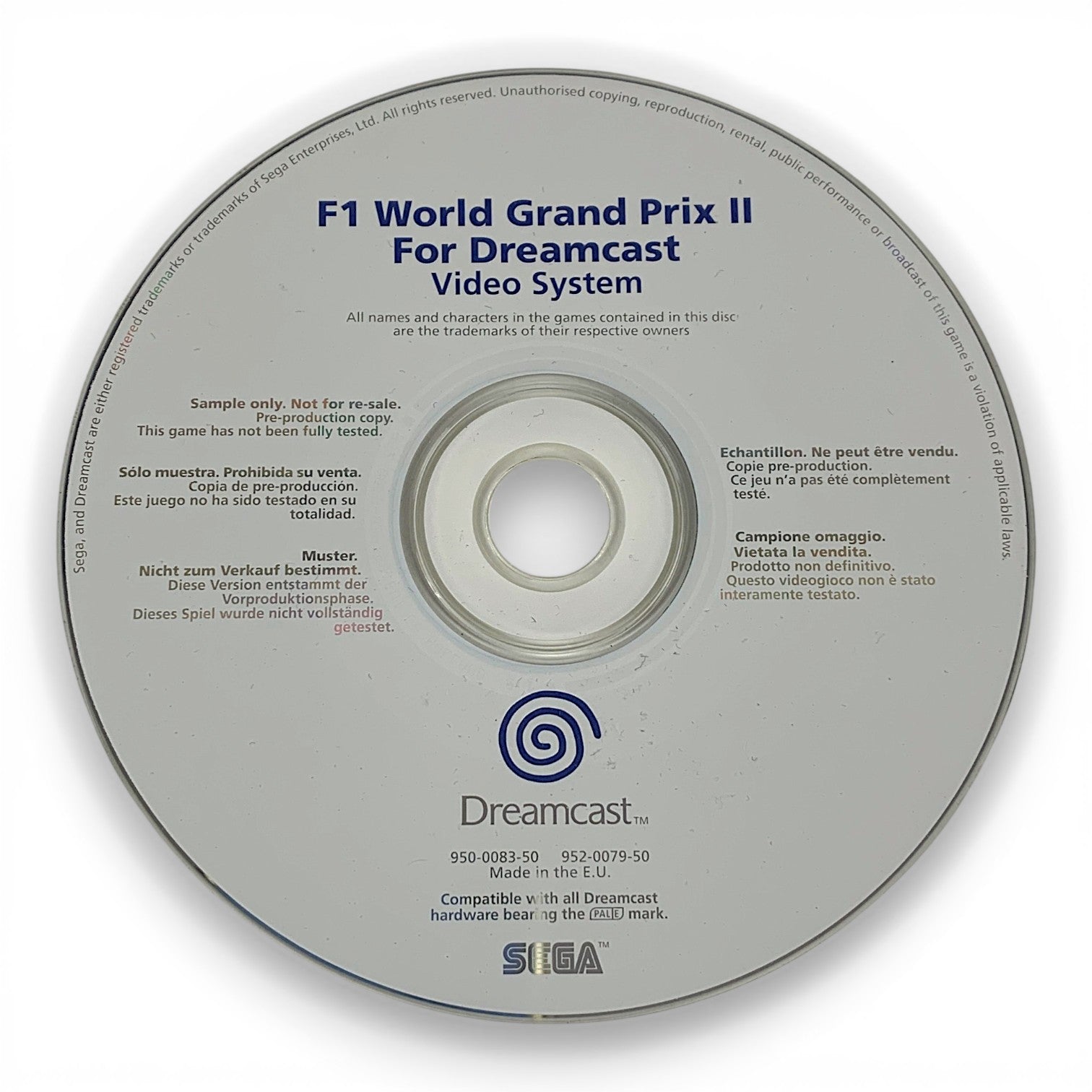 F1 World Grand Prix II [Whitelabel]