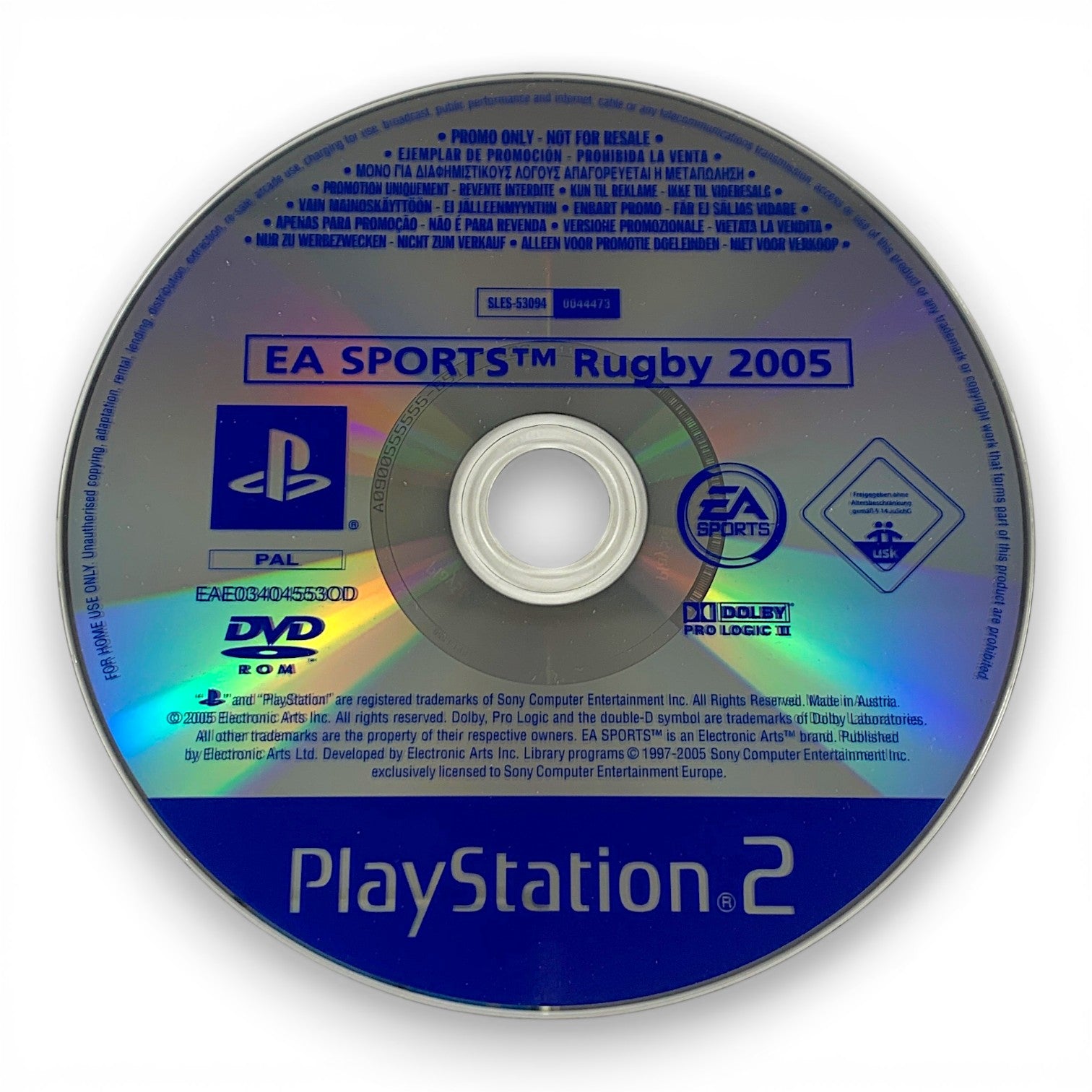 EA Sports Rugby 2005 (DE) — Promo