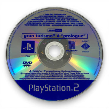 Gran Turismo 4 - Prologue — Promo