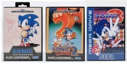 Sonic 1 + Sonic 2 + Sonic 3