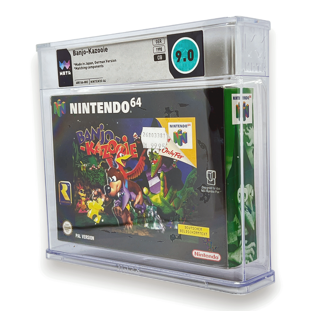 Banjo Kazooie WATA Grading CIB 9.0 (DE) · Sammlerstück