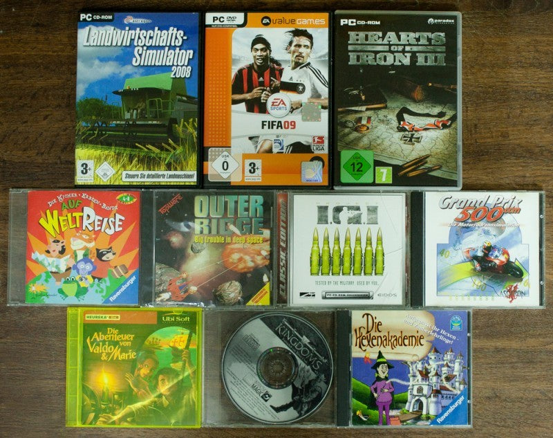 10 Diverse PC Spiele Bundle-42