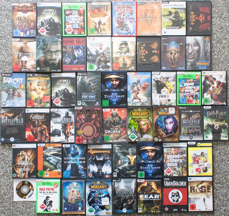 50 Diverse PC Spiele Bundle-77