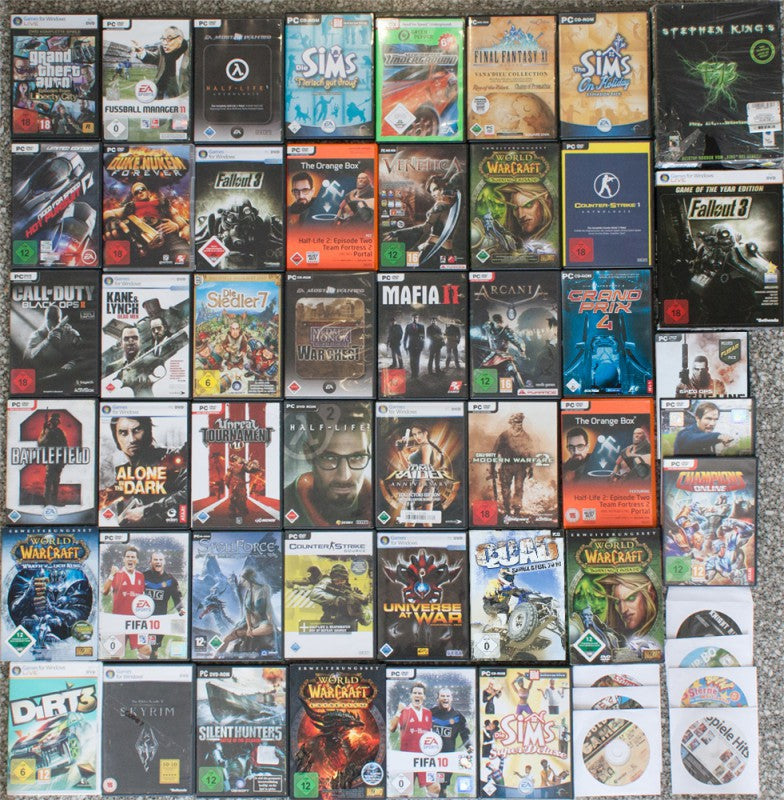 50 Diverse PC Spiele Bundle-78