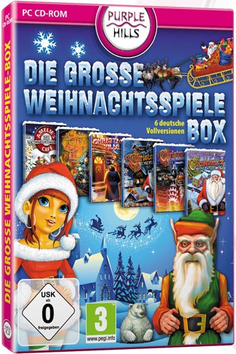 Die große Weihnachtsspiele-Box