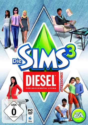 Die Sims 3: DIESEL Accessoires