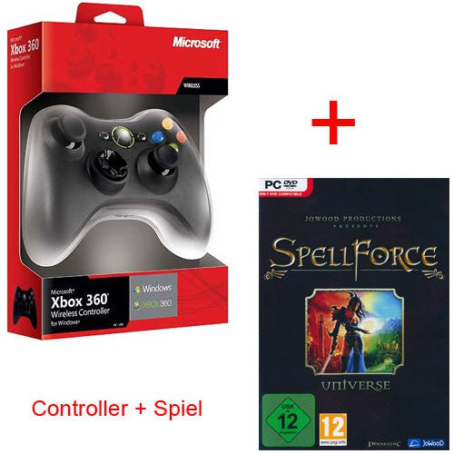 Spellforce Universe + Wireless Controller schwarz