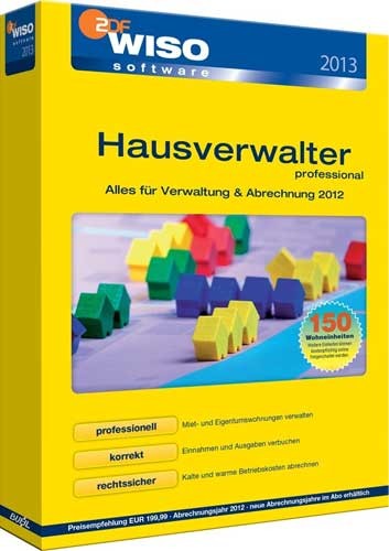 WISO Hausverwalter 2013 Professional
