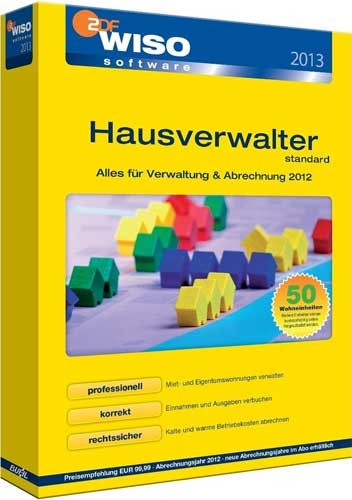 WISO Hausverwalter 2013 Standard - 50 Wohnungen