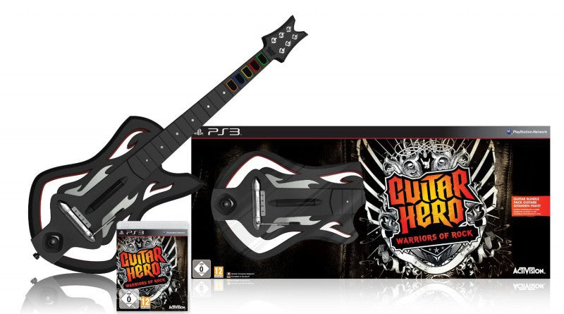 Guitar Hero 6: Warriors of Rock + Gitarre