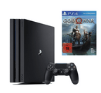 Konsole Pro 1TB schwarz + God of War + Original Controller