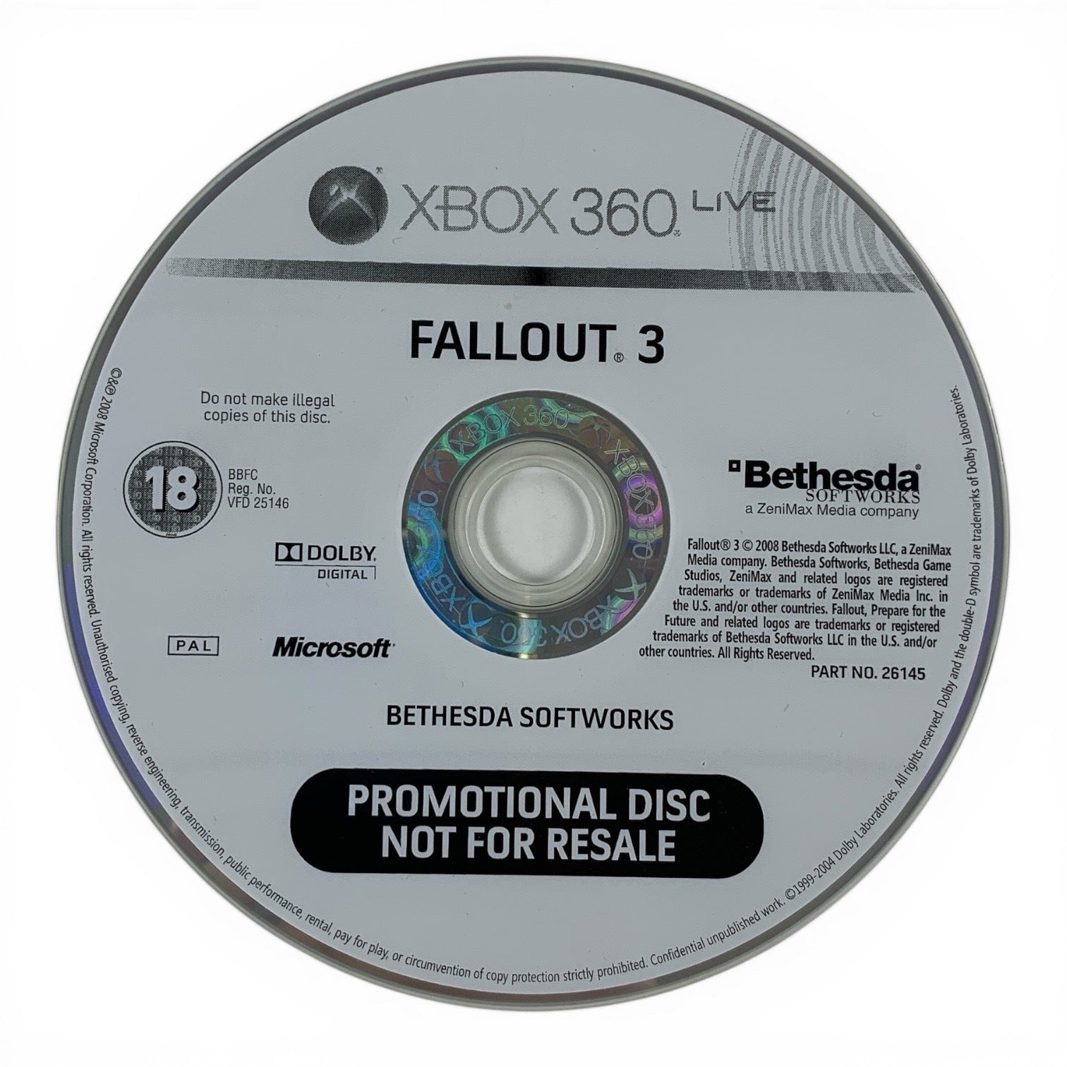 Fallout 3 (GB) — Promo