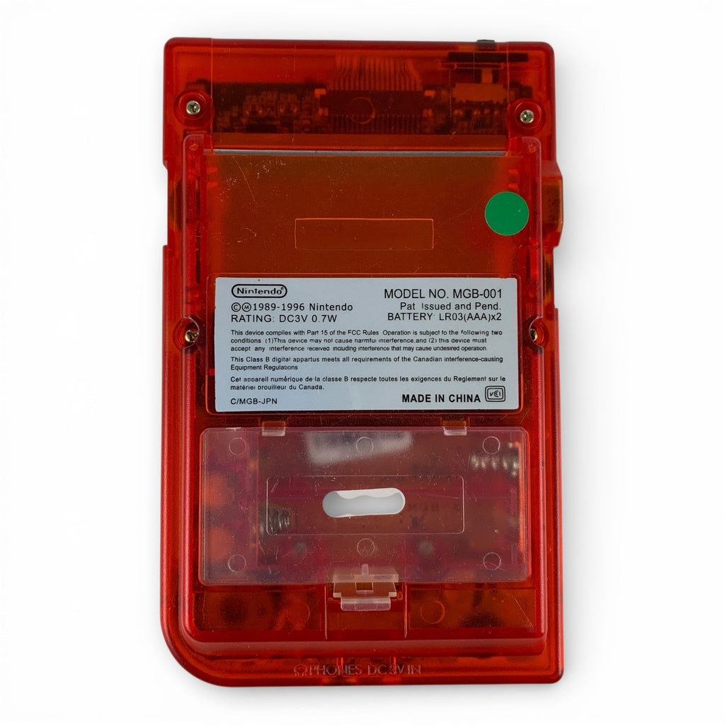SA 2098: Konsole - rot-transp. mit Famitsu 1997 Model-F Display