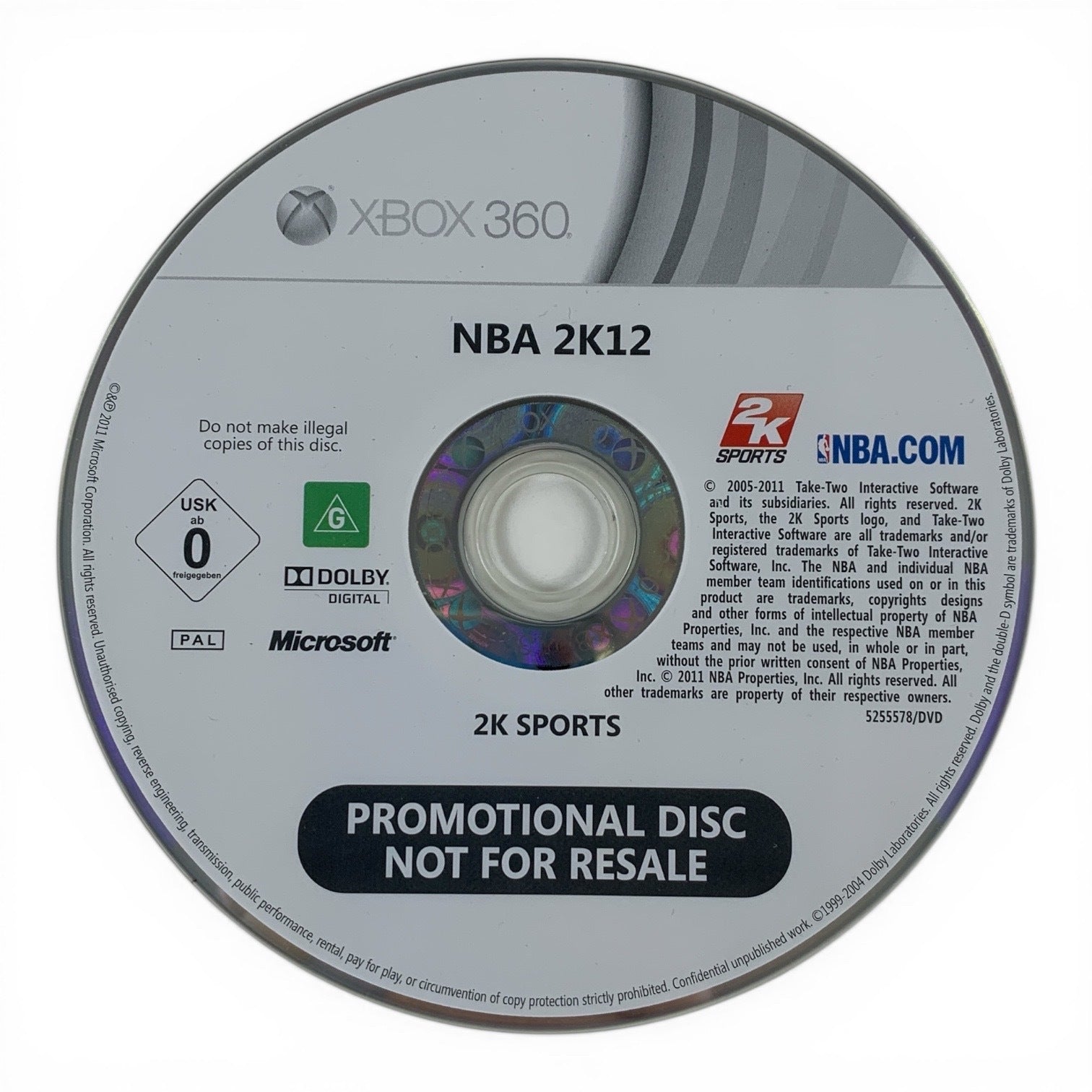 NBA 2K12 — Promo
