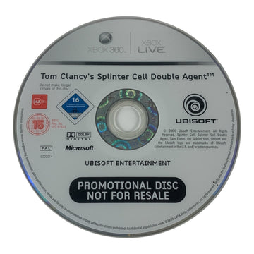 Tom Clancy's Splinter Cell: Double Agent — Promo