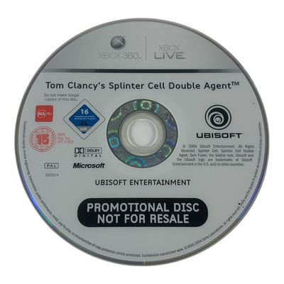 Tom Clancy's Splinter Cell: Double Agent — Promo