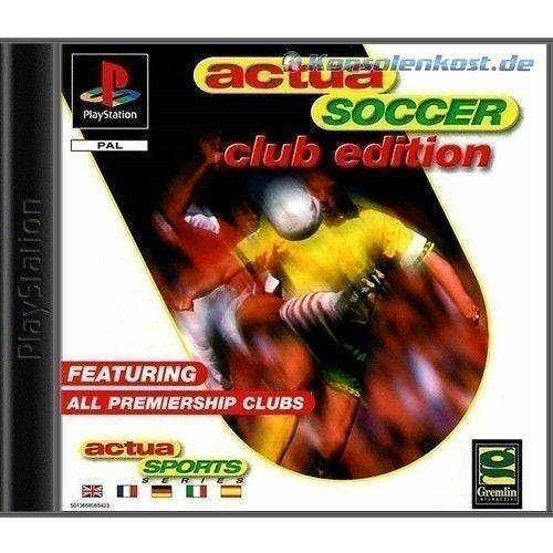Actua Soccer Club Edition — Club Edition