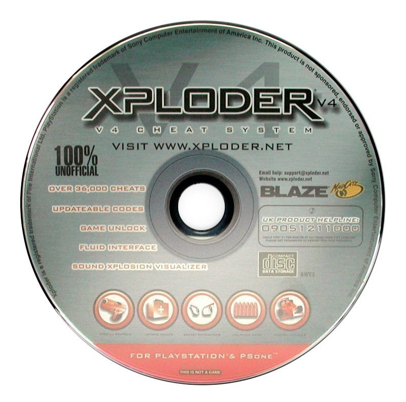 Cheat Catridge / Mogelmodul / Schummelmodul Xploder V4 Cheat System [Blaze]