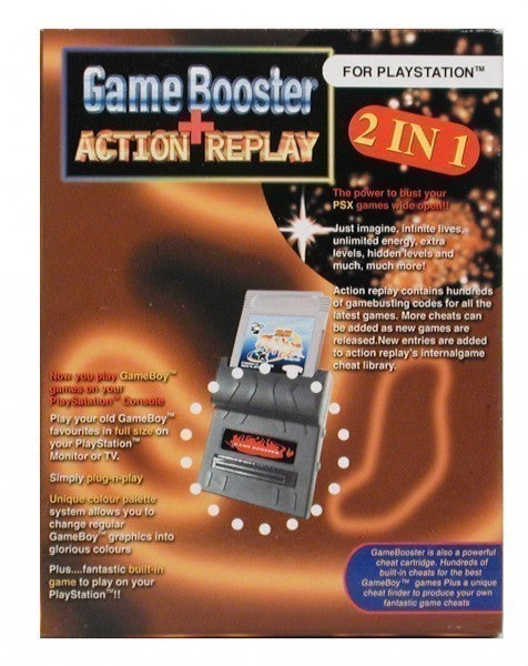 GameBoy Adapter Game Booster 2 in 1 mit Action Replay [Innovation]