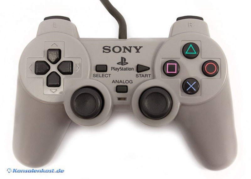 Original Sony Controller Analog grau SCPH-1180