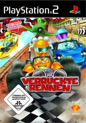 BUZZ! Junior: Verrückte Rennen inkl. 4 Buzzer