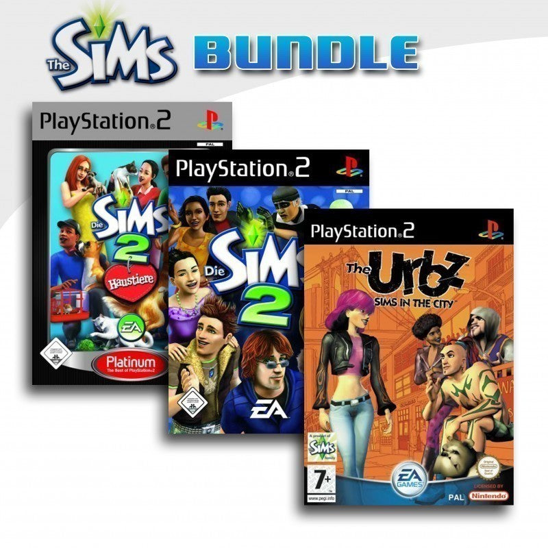 Die Sims 2: Haustiere + Die Urbz: Sims in the City + Die Sims 2