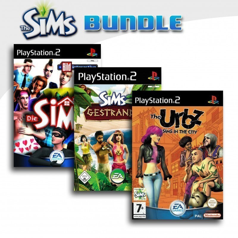 Die Sims + Die Sims 2: Gestrandet + Die Urbz: Sims in the City