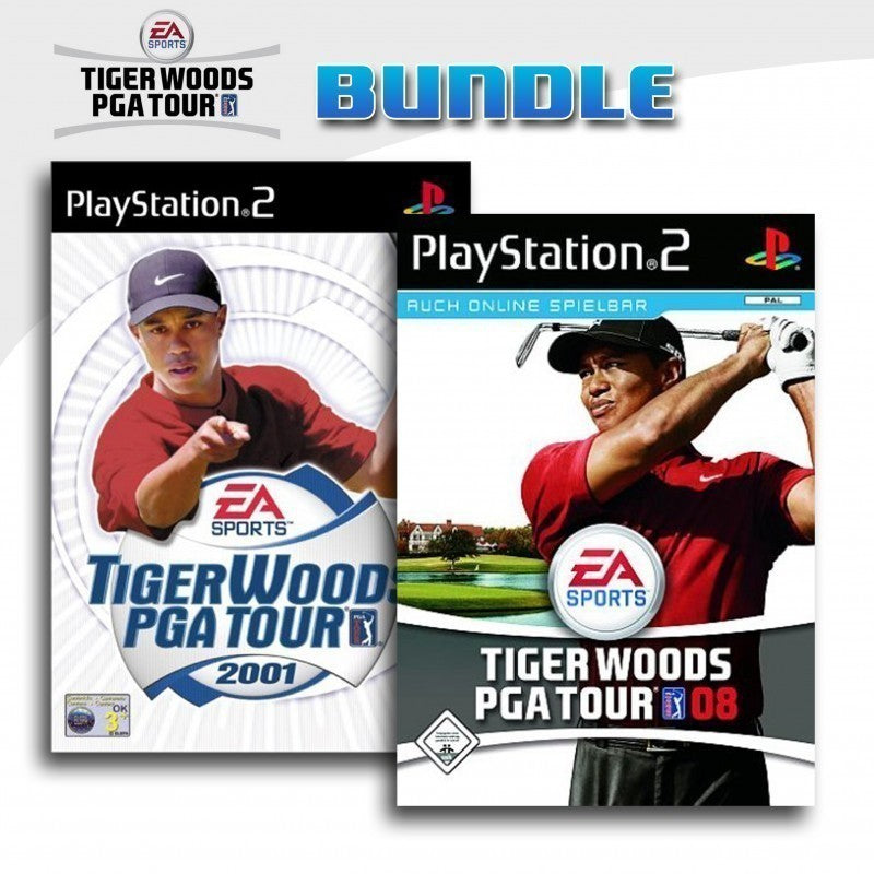 Tiger Woods PGA Tour 2001 + Tiger Woods PGA Tour 08