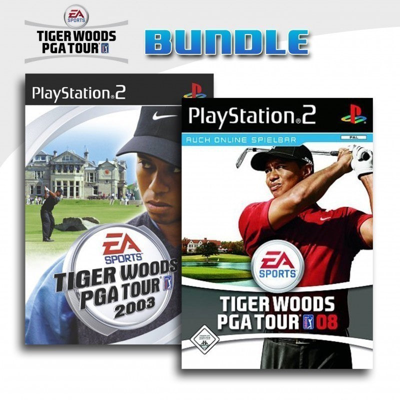 Tiger Woods PGA Tour 2003 + Tiger Woods PGA Tour 08