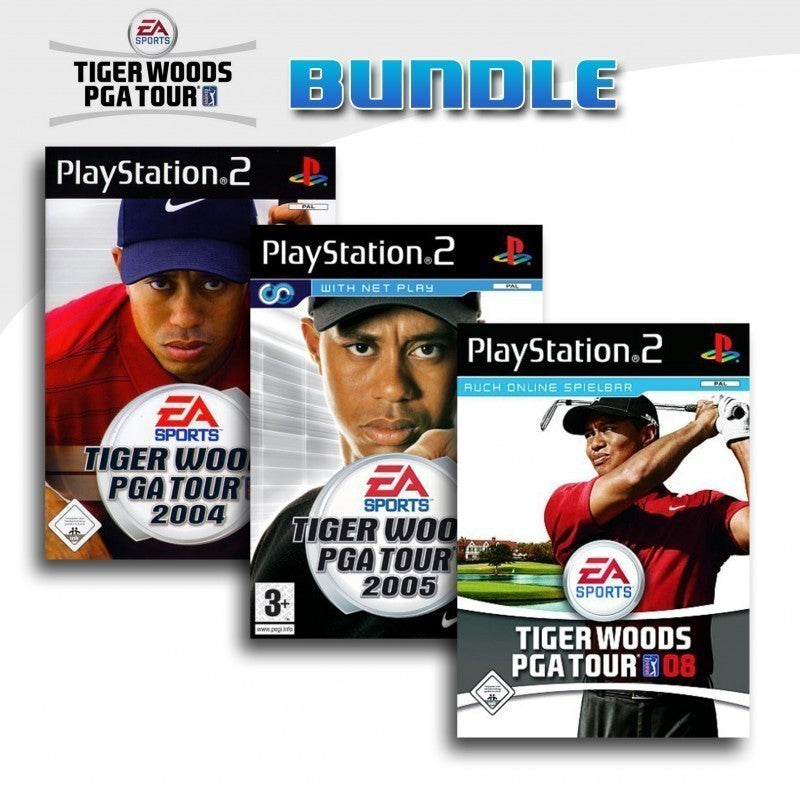 Tiger Woods PGA Tour 3er Pack 18