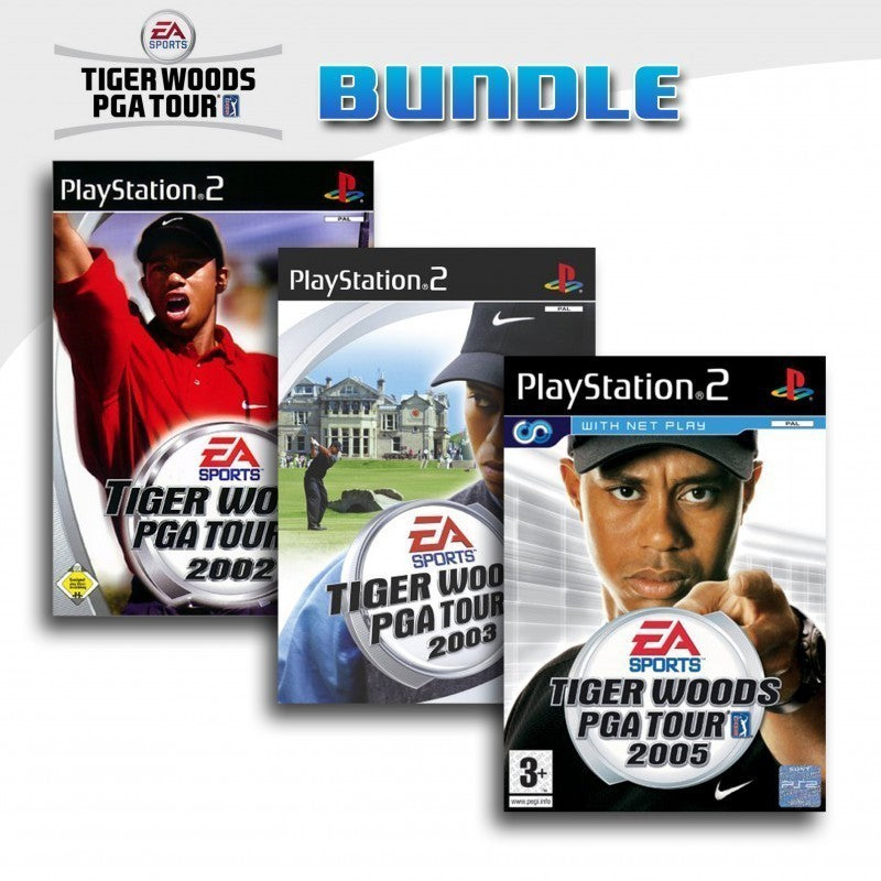 Tiger Woods PGA Tour 3er Pack 8