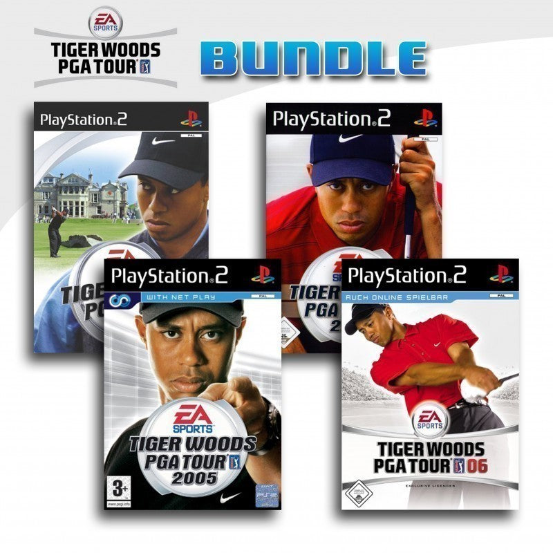 Tiger Woods PGA Tour 4er Pack 10
